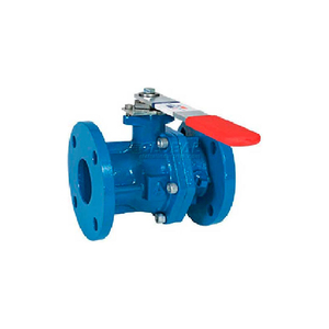 BALL VALVE, FLANGED, 4", EPOXY COATED CAST IRON by American Valve Inc.