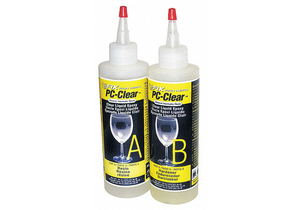 EPOXY FAST SETTING 16 OZ. CLEAR by PC Products