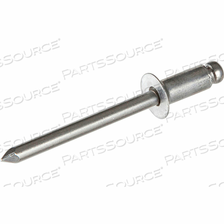 POP BLIND RIVET - 1/8 X 4-4 - COUNTERSUNK HEAD - UP TO 1/4" GRIP - ALUMINUM/ALUMINUM - PKG OF 500 by Titan Fasteners POP BLIND RIVET - 1/8 X 4-4 - COUNTERSUNK HEAD - UP TO 1/4" GRIP - ALUMINUM/ALUMINUM - PKG OF 500 by Titan Fasteners