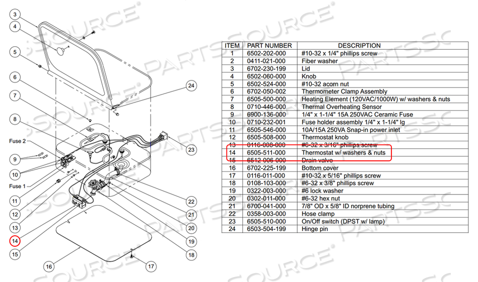 THERMOSTAT THERMOSTAT