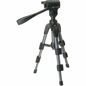 THE ROCK SERIES 20.8'' 3-WAY FLUID PANHEAD 3-SECTION TABLETOP TRIPOD by Carson