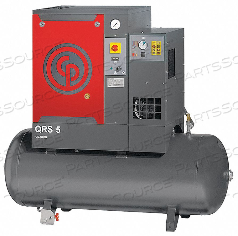 ROTARY SCREW AIR COMPR DRYER 5 HP by Chicago Pneumatic