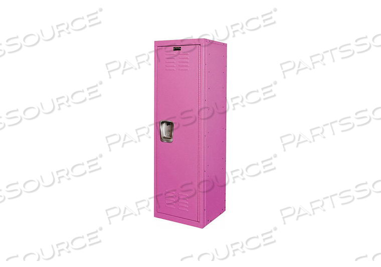 WARDROBE LOCKER LVRD 1 WIDE 1 TIER PINK by Hallowell