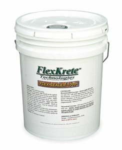 SEALER CONCRETE ACRYLIC 5 GAL. CLEAR by Flexkrete