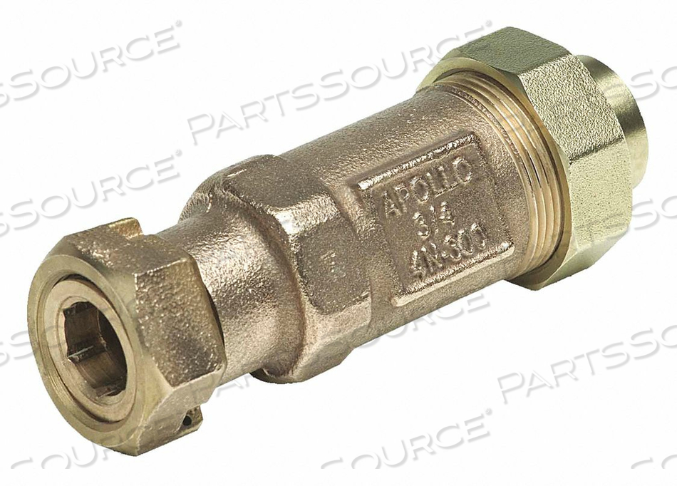 DUAL CHECK VALVE BRONZE 1 FNPT by Apollo Valves (a Conbraco Company)