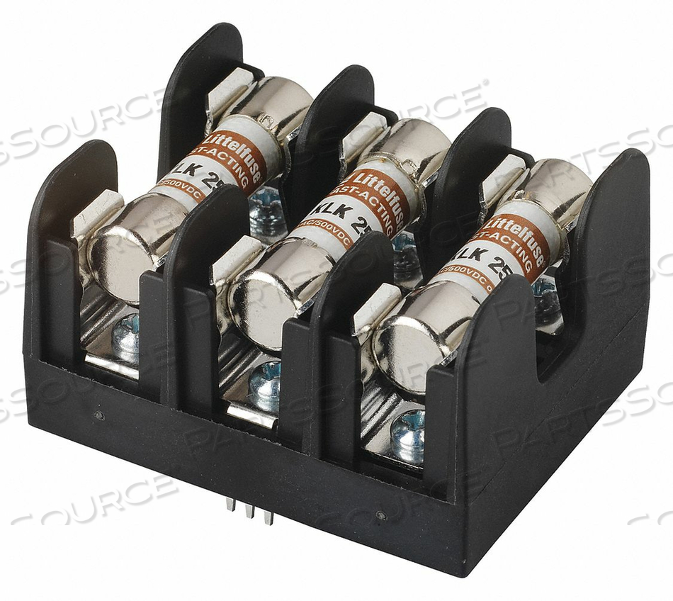 FUSE BLOCK 0 TO 30A MIDGET 1 POLE by Littlelfuse