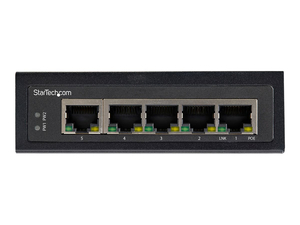INDUSTRIAL 5 PORT GIGABIT POE SWITCH, 30W, POWER OVER ETHERNET SWITCH, HARDENED GBE POE+ UNMANAGED SWITCH, RUGGED HIGH POWER GIGABIT NETWORK by StarTech.com Ltd.