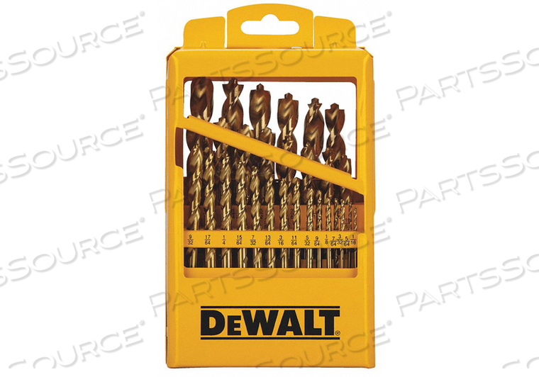DRILL BIT SET TITANIUM 29 PCS. by DeWalt DRILL BIT SET TITANIUM 29 PCS. by DeWalt