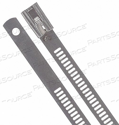 CABLE TIE 12 IN METALLIC GRAY PK100 by Ty-Rap