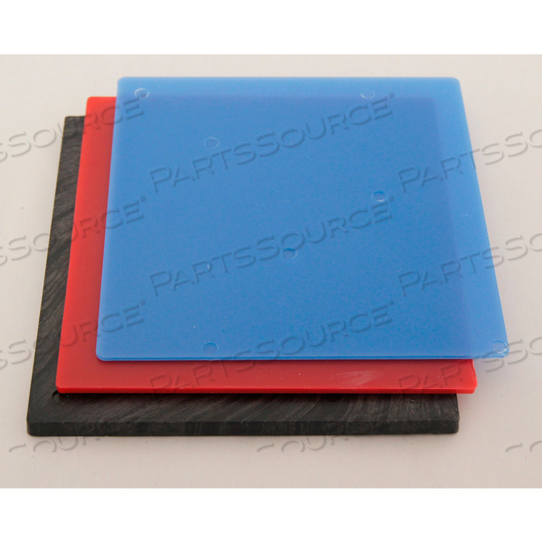 PRECISION BRAND 1/2" X 4" X 4" PLASTIC MASONRY SHIM #4412 125PC by Precision Brand