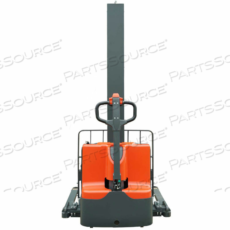 FULLY POWERED STRADDLE STACKER LIFT TRUCK - 2200 LB. CAPACITY - 63" LIFT by Ballymore FULLY POWERED STRADDLE STACKER LIFT TRUCK - 2200 LB. CAPACITY - 63" LIFT by Ballymore