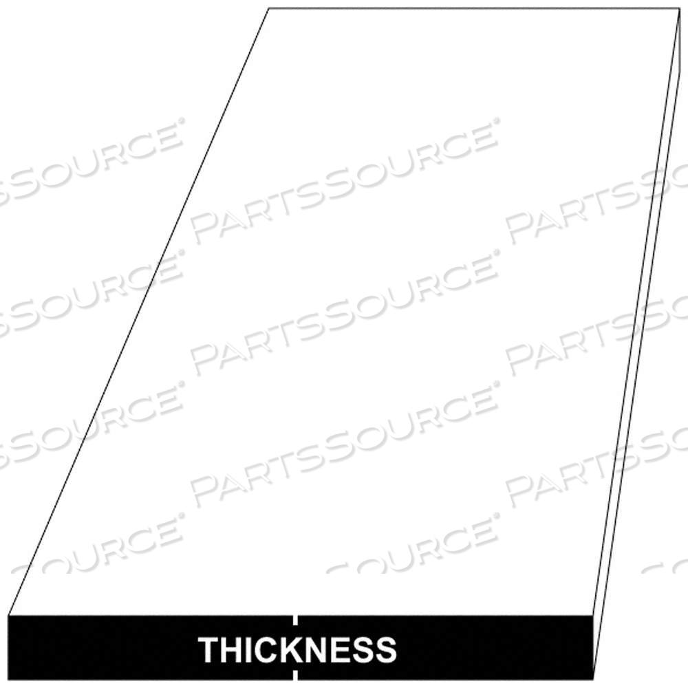 STAINLESS STEEL SHEET 310, 4 FT X 4 FT NOMINAL SIZE (WXL), 0.036 IN THICK, 83 ROCKWELL HARDNESS 