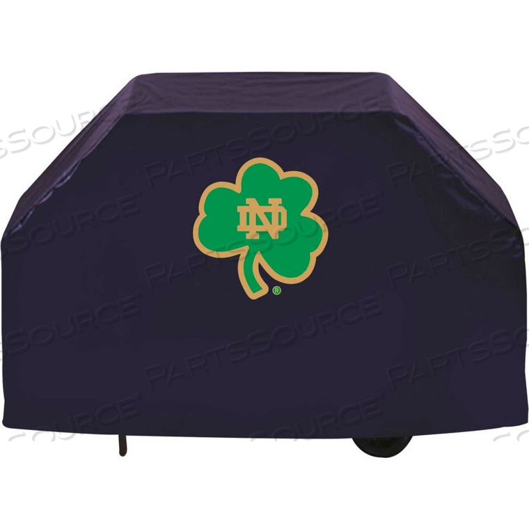 GRILL COVER, NOTRE DAME (SHAMROCK), 72"L X 21"W X 36"H 