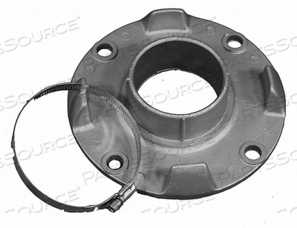 ALUMINUM BASE WITH HOSE CLAMP by Cortina