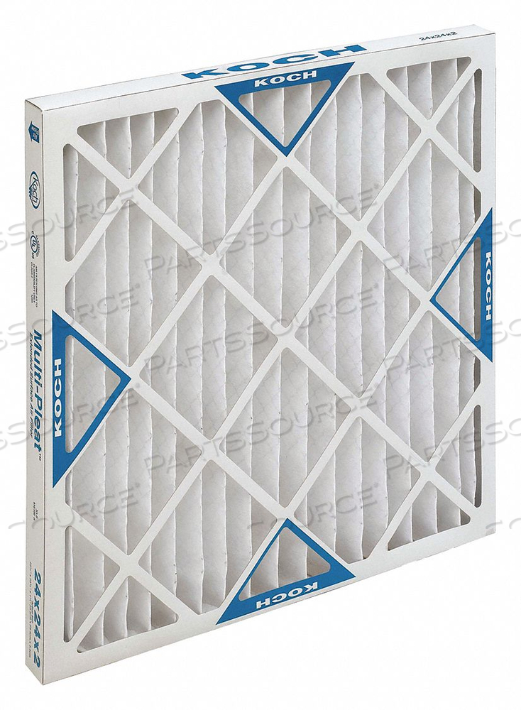 PLEATED FILTER STD MERV8 25 X30 X2 by Koch Filter Corporation