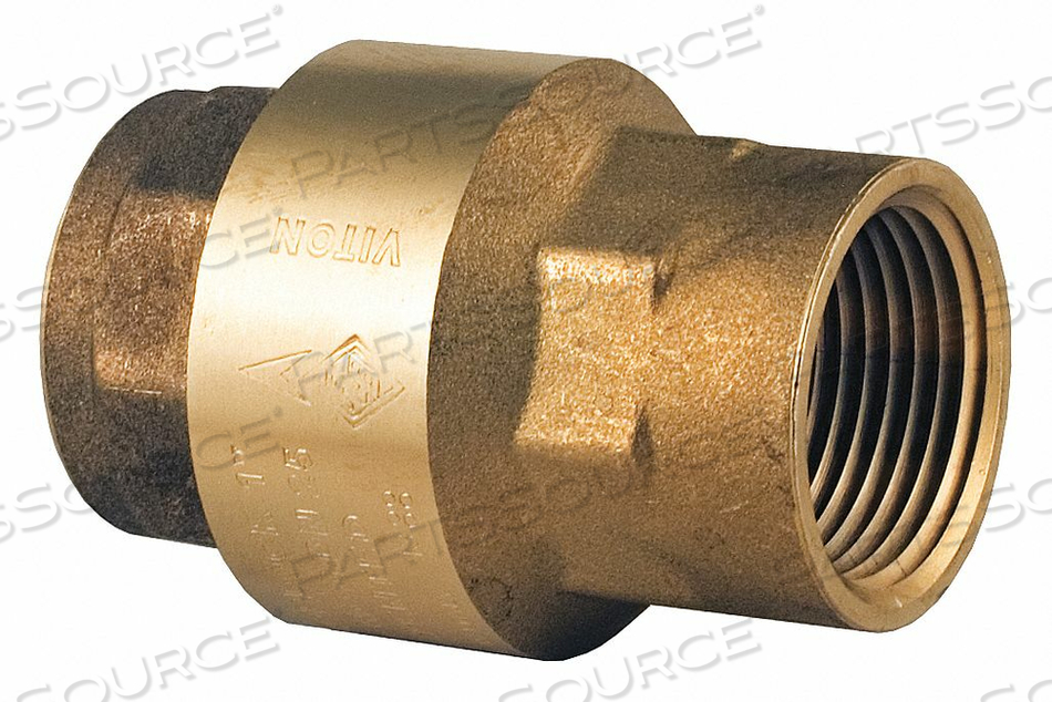 SPRING CHECK VALVE BRASS 3/4 FNPT by Bonomi