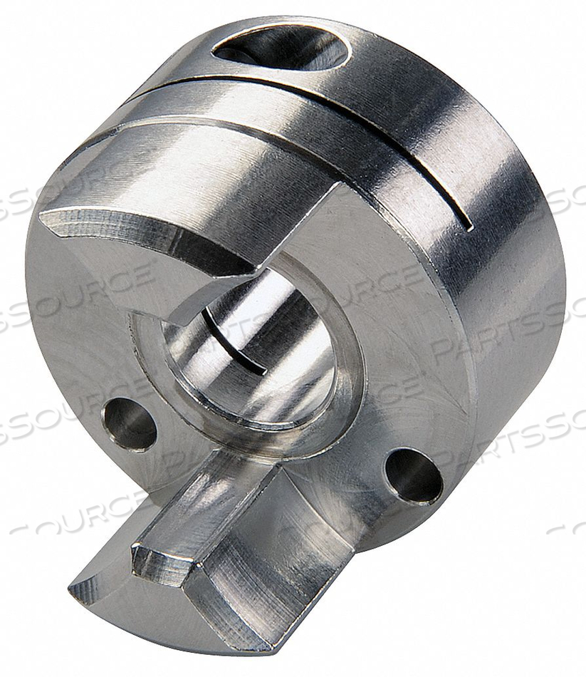 CURVED JAW COUPLING HUB 3/16 ALUMINUM by Ruland Manufacturing Inc.