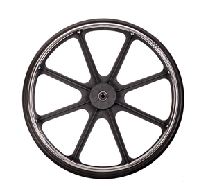 24 IN REAR WHEEL ASSEMBLY FOR EXCEL EXTRA-WIDE WHEELCHAIR by Medline Industries, Inc.