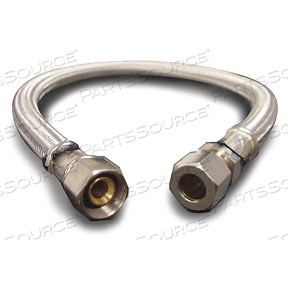 FAUCET CONNECTOR STAINLESS STEEL 20 by Kissler