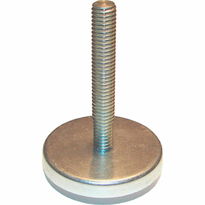STANDARD INDUSTRIAL GLIDE - STEEL BOLT, NYLON PAD - 3/8-16 X 2" BOLT - 1-1/4" DIA. - LIGHT DUTY by Morton Machine Works