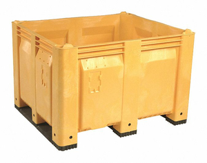 J2329 BULK CONTAINER YELLOW 36-3/4IN.W by Decade Products