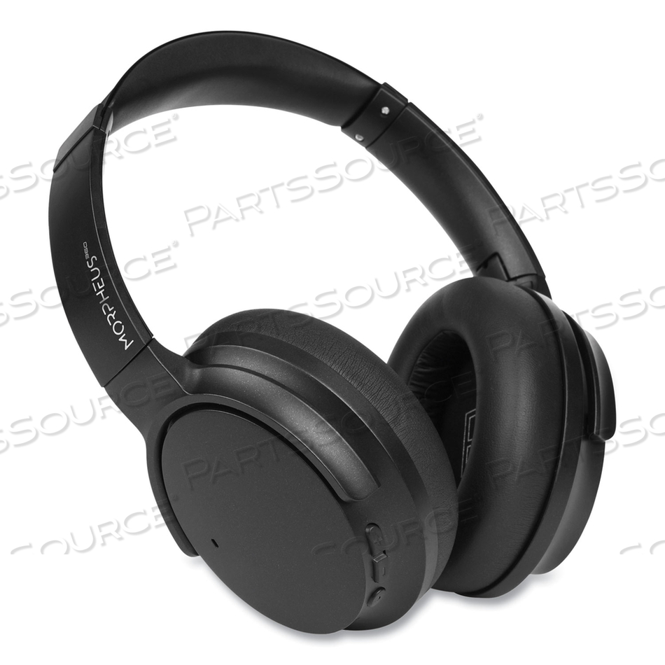 ASPIRE 360 WIRELESS OVER EAR HEADPHONES, 4 FT CORD, BLACK 