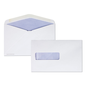 POSTAGE SAVING ENVELOPE, #6 5/8, COMMERCIAL FLAP, GUMMED CLOSURE, 6 X 9.5, WHITE, 500/PACK by Quality Park Products