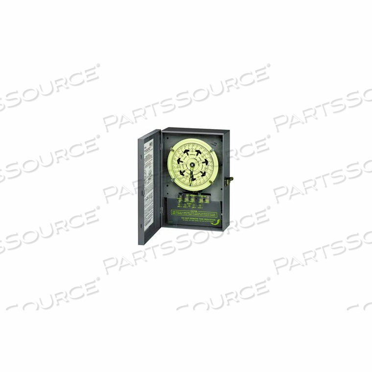 NEMA1-7 DAY TIME SWITCH, SEPARATE CLOCK MOTOR AND CIRCUIT TERMINALS, 208-277V by Intermatic NEMA1-7 DAY TIME SWITCH, SEPARATE CLOCK MOTOR AND CIRCUIT TERMINALS, 208-277V by Intermatic