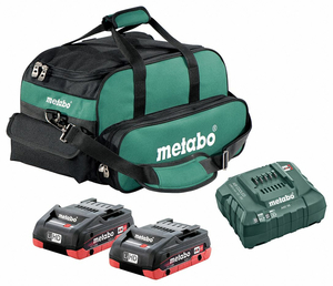 BATTERY AND CHARGER KIT 18.0V LI-ION by Metabo BATTERY AND CHARGER KIT 18.0V LI-ION by Metabo
