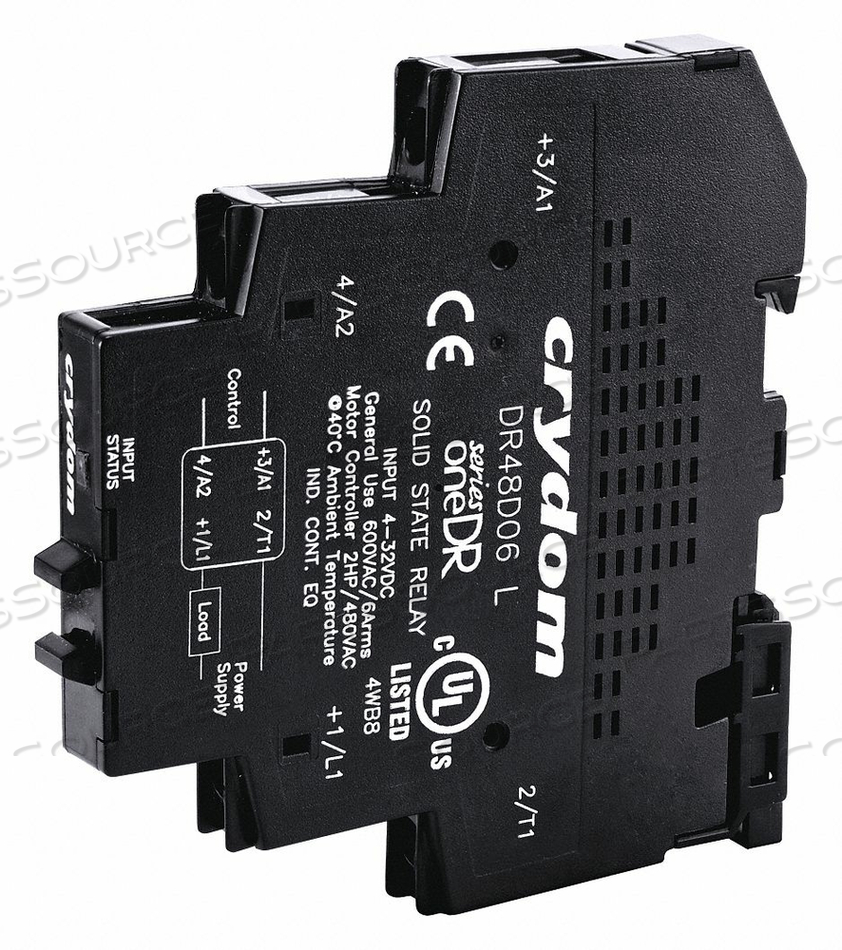 SOLID STATE RELAY IN 4 TO 32VDC 6 by CRYDOM SOLID STATE RELAY IN 4 TO 32VDC 6 by CRYDOM