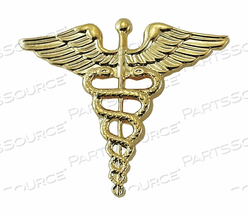 METAL RANK INSIGNIA MEDICAL OFF GOLD PR by Heros Pride