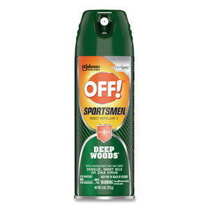 DEEP WOODS SPORTSMEN INSECT REPELLENT, 6 OZ AEROSOL SPRAY, 12/CARTON by OFF!