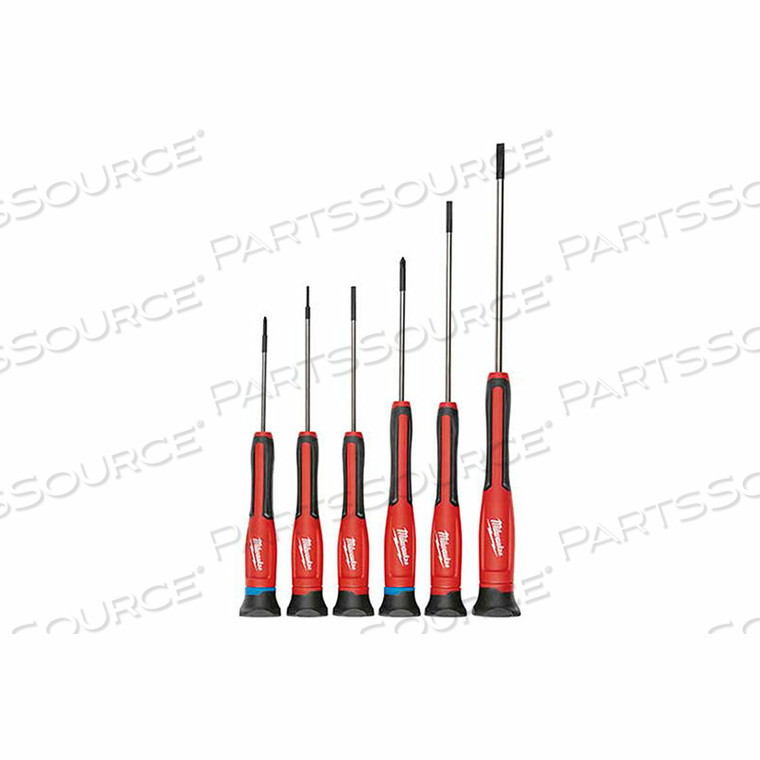 6PC PRECISION SCREWDRIVER SET HAND by Milwaukee Electric Tools