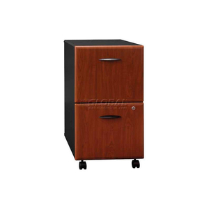 TWO DRAWER FILE CABINET (UNASSEMBLED)- HANSEN CHERRY - SERIES A by Bush Industries