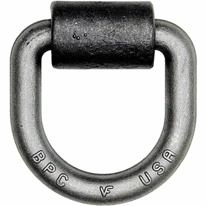 WELD-ON FORGED 3/4" D-RING - GRAY by Buyers Products WELD-ON FORGED 3/4" D-RING - GRAY by Buyers Products