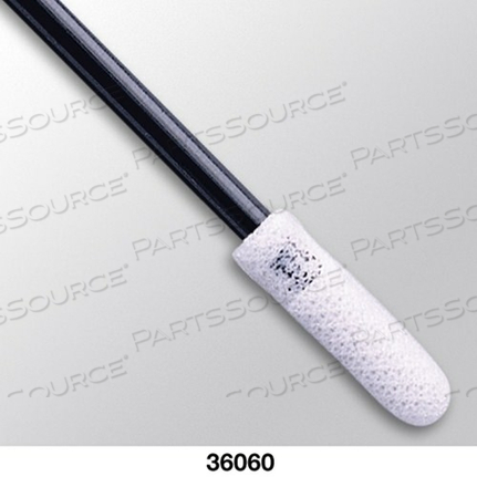 ULTRA CLEAN SEALED SWAB, POLYESTER, POLYPROPYLENE HANDLE, WHITE, MEETS ISO, ROHS, 0.21 IN WD, 0.75 IN LG, 0.19 IN THK HEAD, 6.55 IN by Chemtronics