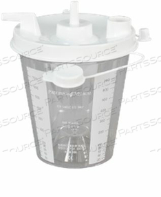 SUCTION CANISTER 800 ML, POUR LID by Precision Medical, Inc. SUCTION CANISTER 800 ML, POUR LID by Precision Medical, Inc.