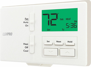 THERMOSTAT STAGES HEAT 1 STAGES COOL 1 by LUX