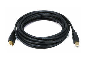 USB 2.0 CABLE 15 FT.L BLACK by Monoprice, Inc.