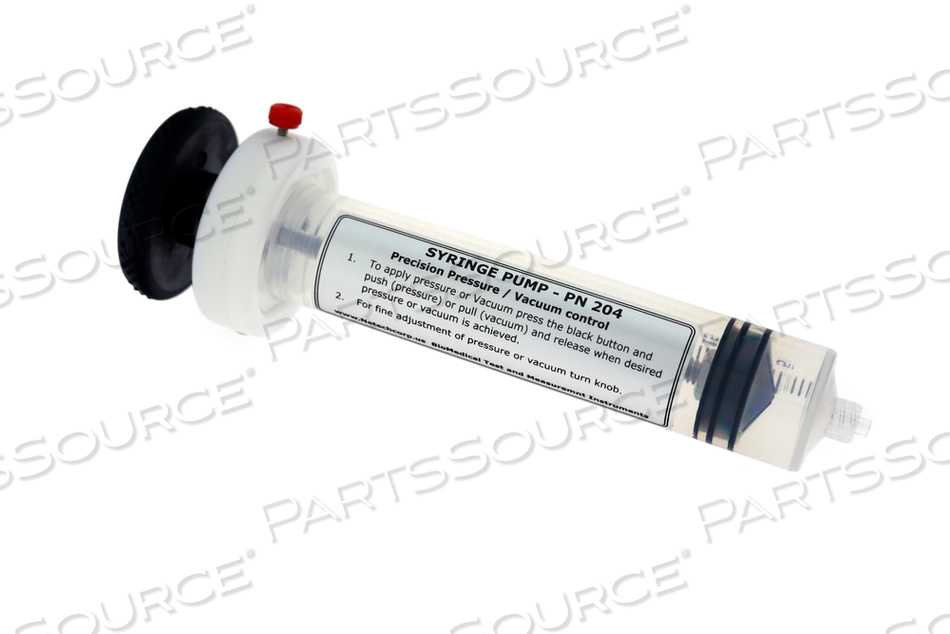 204 Netech Corp. PRECISION PRESSURE VACUUM SYRINGE PUMP PartsSource