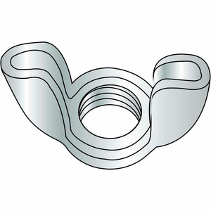 WING NUT - STAMPED - 1/4-20 - TYPE D - STYLE 1 - LOW CARBON STEEL - ZINC CR+3 - UNC - 100 PK by Brighton Best