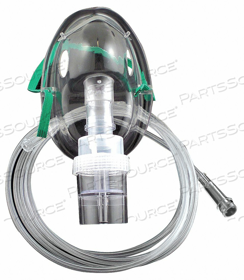 NEBULIZER PVC CLEAR/WHITE PK50 by Medsource