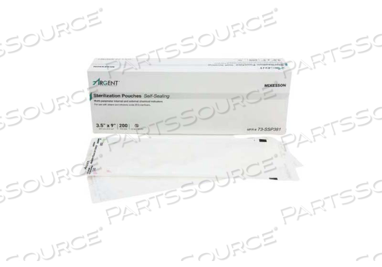 ARGENT® SURE-CHECK® STERILIZATION POUCH (200 PER BOX) by McKesson ARGENT® SURE-CHECK® STERILIZATION POUCH (200 PER BOX) by McKesson