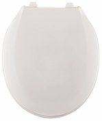 GR700-001 CENTOCO Toilet Seat,Round,Closed Front,16-1/4'' White 