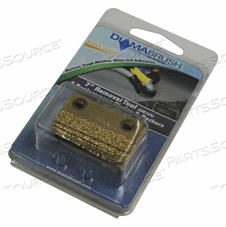 REPLACEABLE BLADE KIT 7 IN. 9 PCS. by Diamabrush