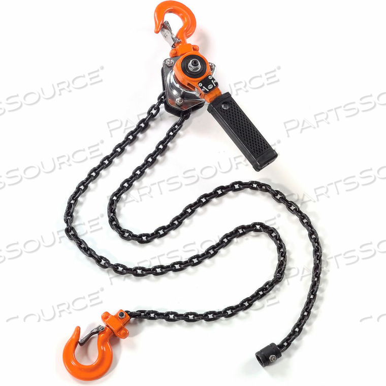 MANUAL LEVER HOIST 20' LIFT 1500 LB. CAPACITY by Vestil Manufacturing Corp. MANUAL LEVER HOIST 20' LIFT 1500 LB. CAPACITY by Vestil Manufacturing Corp.