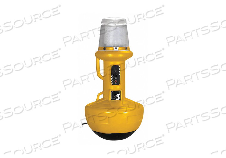 TEMPORARY JOB SITE LIGHT 15000 LM BK/YL by Wobble Light TEMPORARY JOB SITE LIGHT 15000 LM BK/YL by Wobble Light