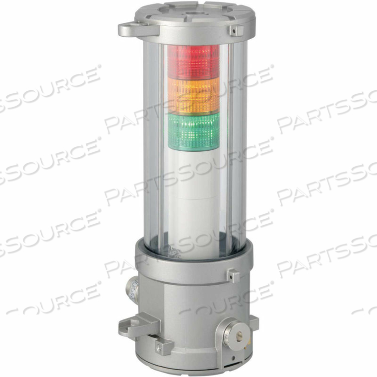 FM/ATEX APPROVED SIGNAL TOWER, RYG LIGHT, AC/DC24V 