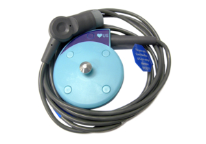 ULTRASOUND TRANSDUCER NAUTILUS BUTTON STYLE WATERTIGHT CABLE - 8 FT by AirLife (aka SunMed Group, LLC)