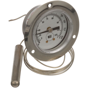 GAUGE, TEMPERATURE - 20-220, FLANGE MOUNT by Carter-Hoffman